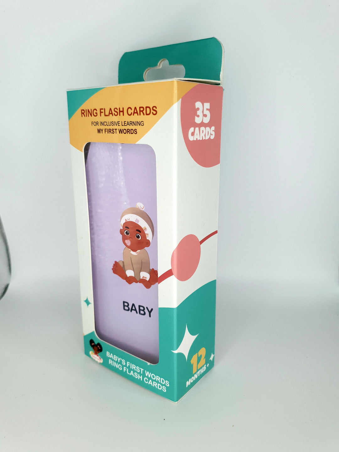 Multi Language Diversity Ring Flash Cards : My First Words