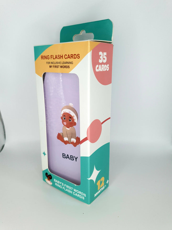 Multi Language Diversity Ring Flash Cards : My First Words