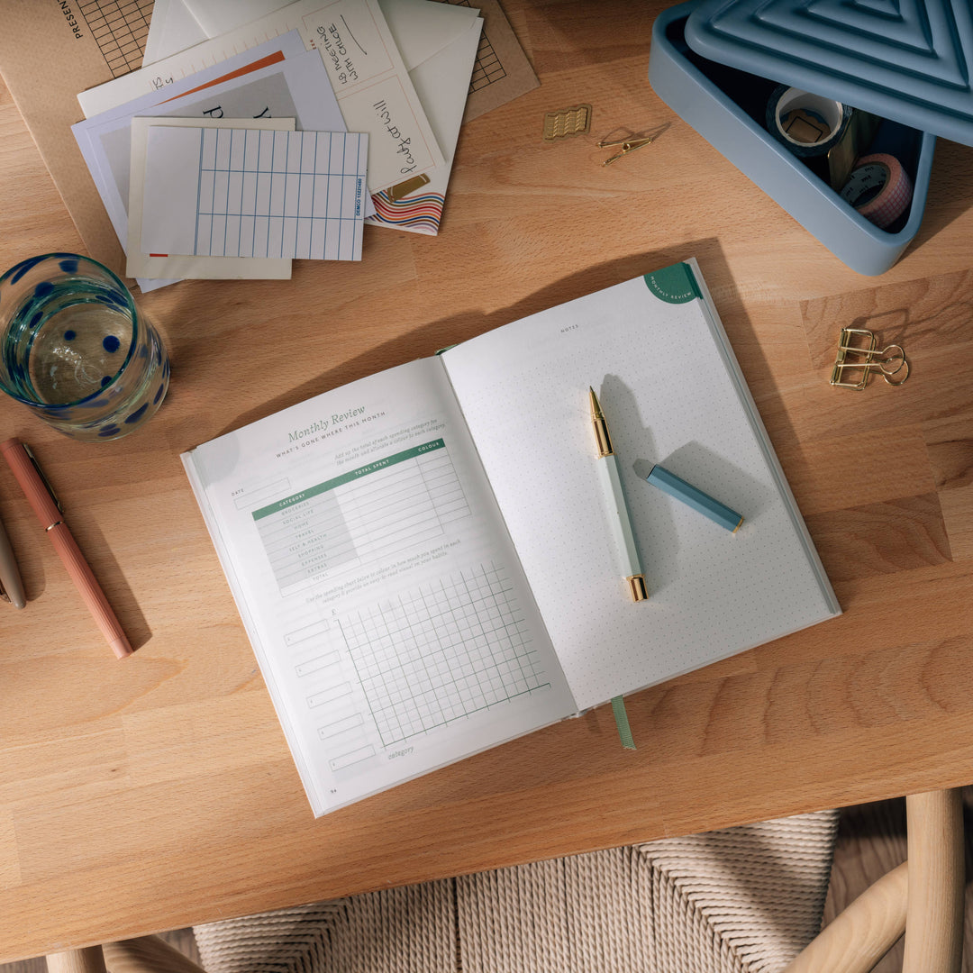 Endless Potential A5 Hardcover Guided Finance Planner