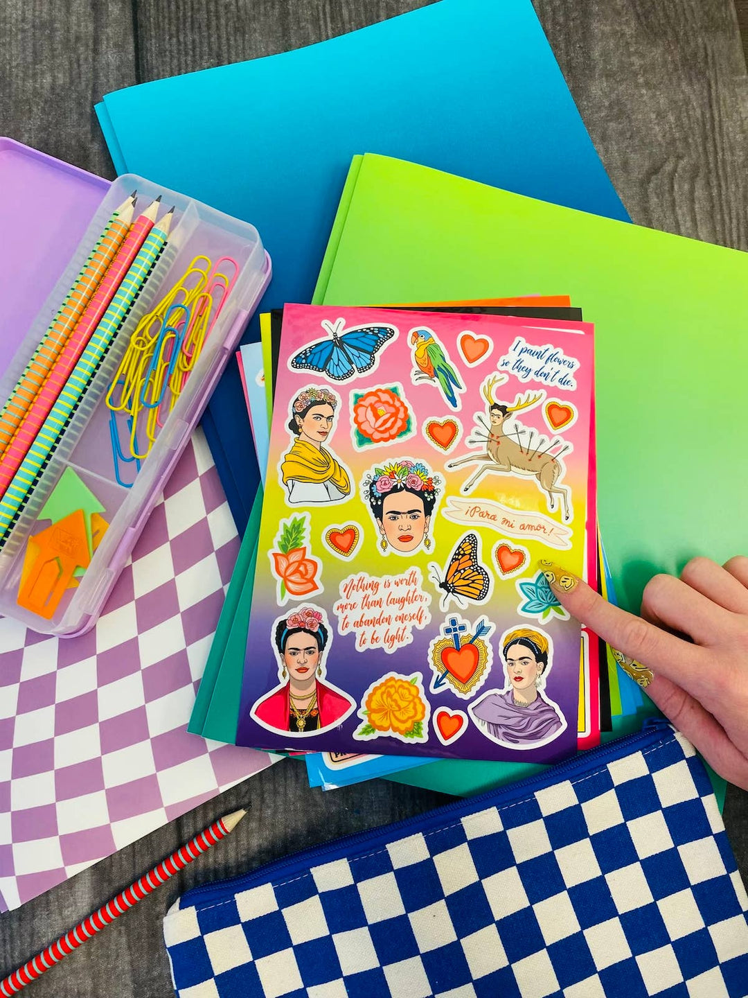 Artista Mexicana Sticker Sheet