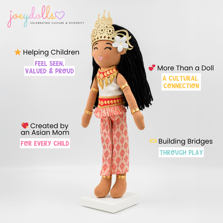 Cambodian 'Soriya' Cultural Doll