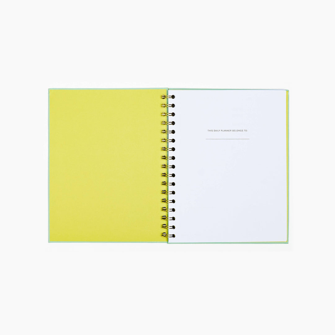 Let It Flow Wellness Undated Planner