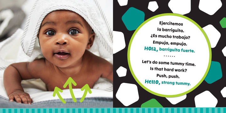 ¡Hola, barriguita! / Hello, Tummy!: Bilingual Spanish Board Book