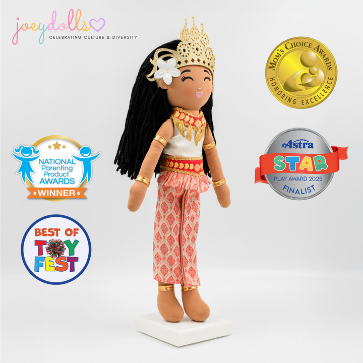 Cambodian 'Soriya' Cultural Doll