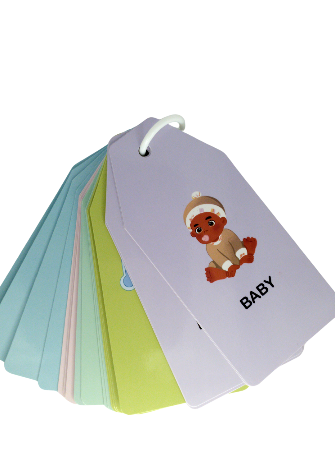 Multi Language Diversity Ring Flash Cards : My First Words