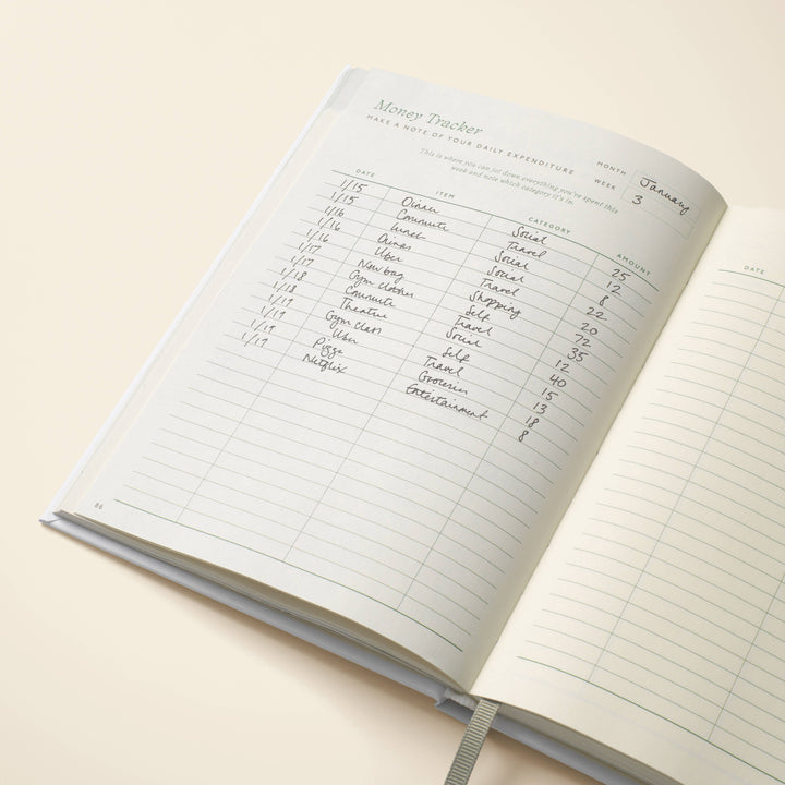 Endless Potential A5 Hardcover Guided Finance Planner