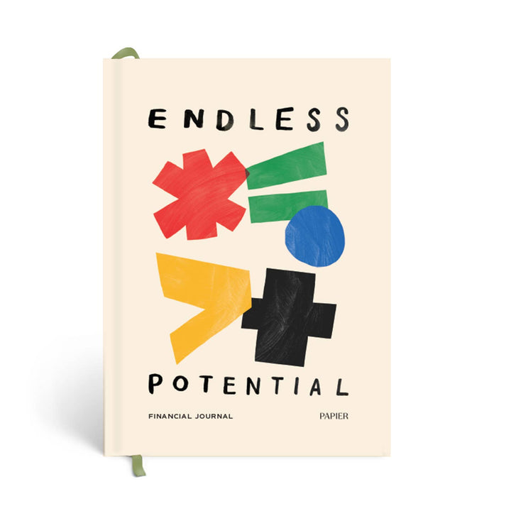 Endless Potential A5 Hardcover Guided Finance Planner