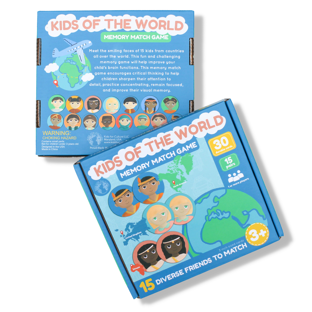 Kids of the World: Memory Game