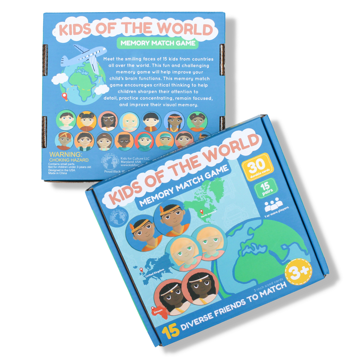 Kids of the World: Memory Game