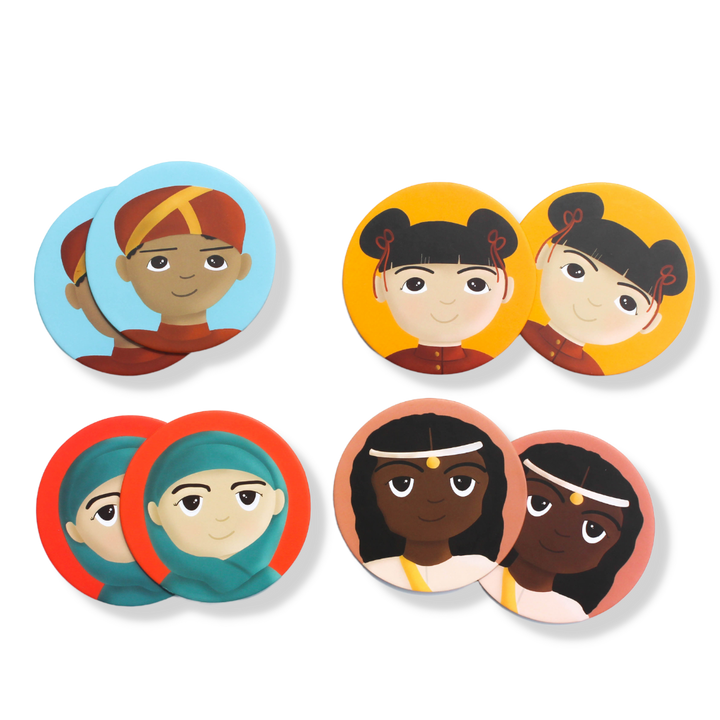 Kids of the World: Memory Game