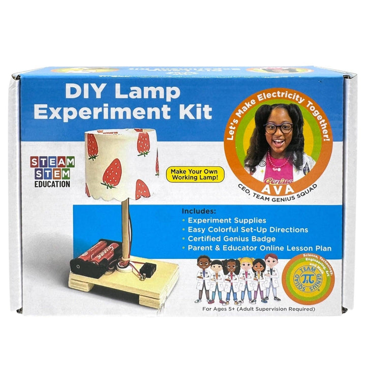DIY Lamp - STEM Experiment Kit - Build  A Working Lamp