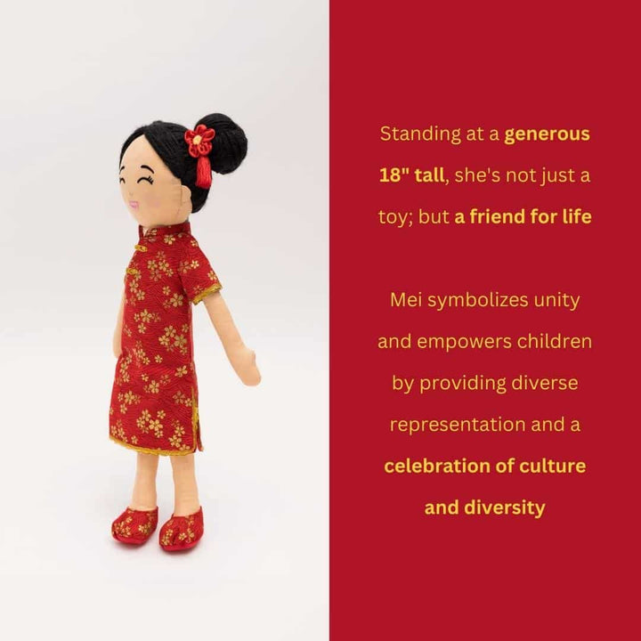 Joeydolls Chinese 'Mei' Cultural Doll | 123138