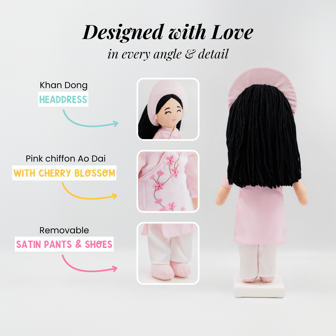 Joeydolls Vietnamese 'Thuong' Cultural Doll