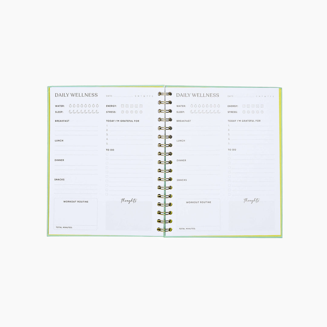 Let It Flow Wellness Undated Planner