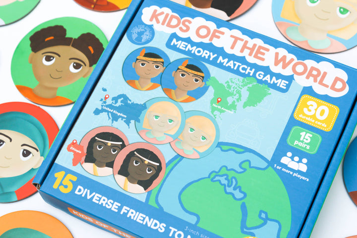 Kids of the World: Memory Game
