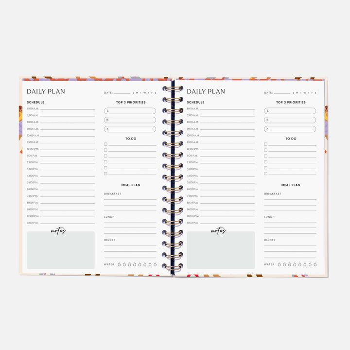 Unapologetically me undated daily planner