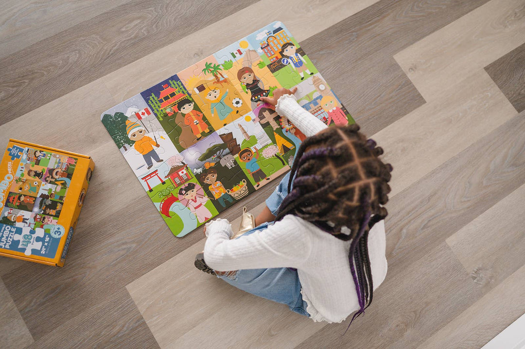 Kids of the World: Jumbo Puzzle - 48 Pieces | 123148