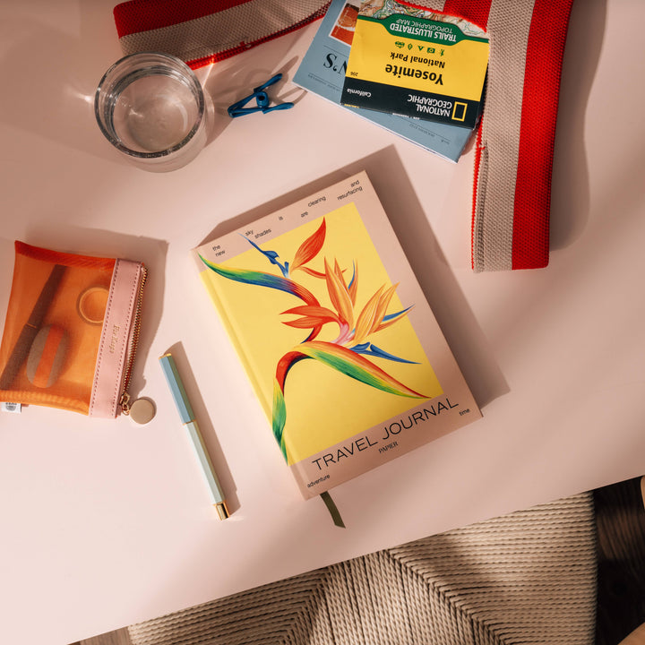 Paradise A5 Hardcover Guided Travel Journal