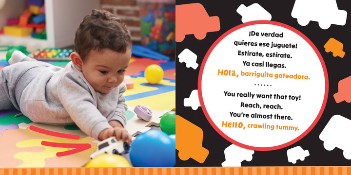 ¡Hola, barriguita! / Hello, Tummy!: Bilingual Spanish Board Book