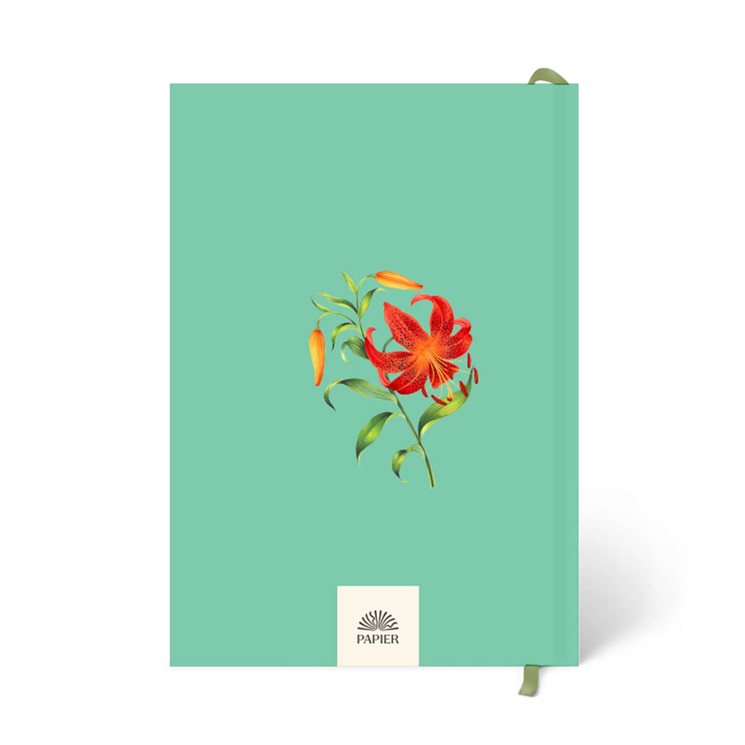 Lily in Bloom A5 Hardcover Guided Reading Journal