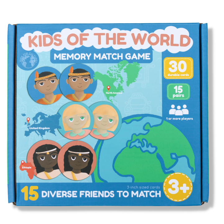 Kids of the World: Memory Game