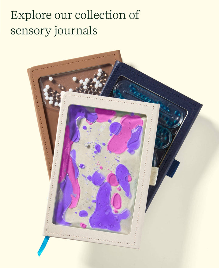 Lifelines "Shake It Up" Sensory Journal - with Tactile Cover