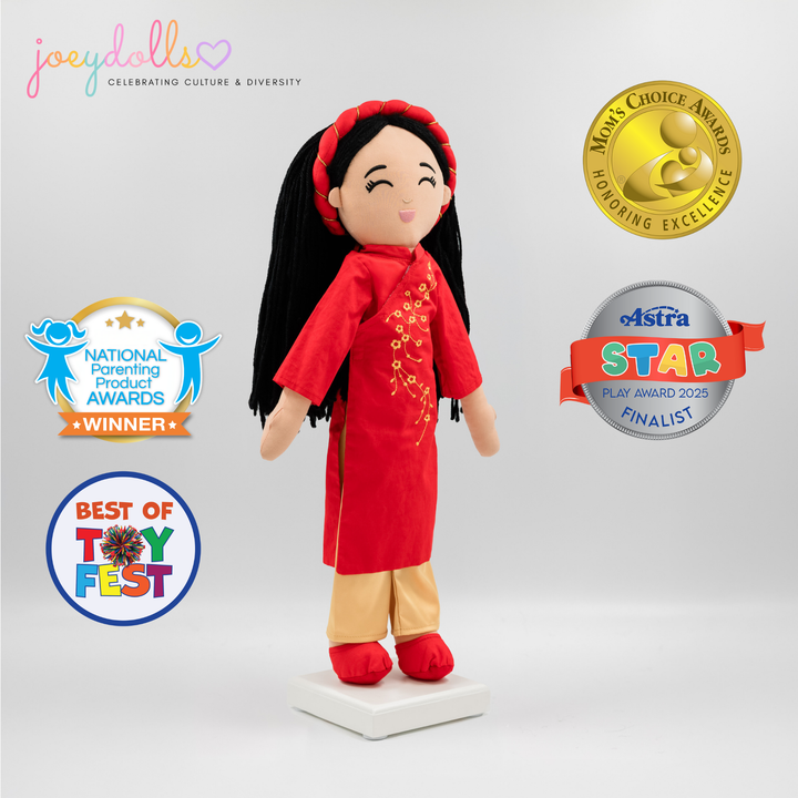 Joeydolls Vietnamese 'Hoa' Cultural Doll
