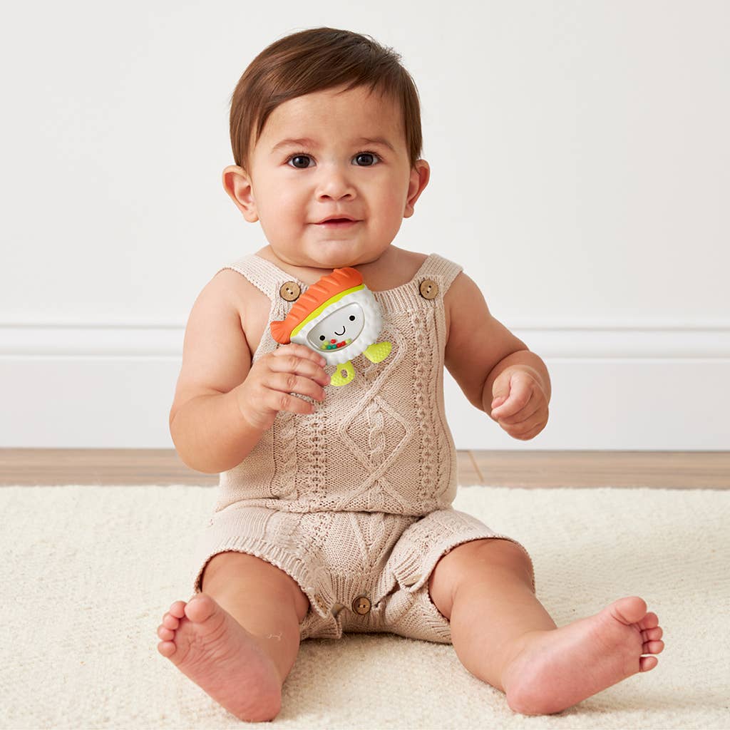 Sweetie Shake Plus™ - Teething + Rattle Toy: Sushi