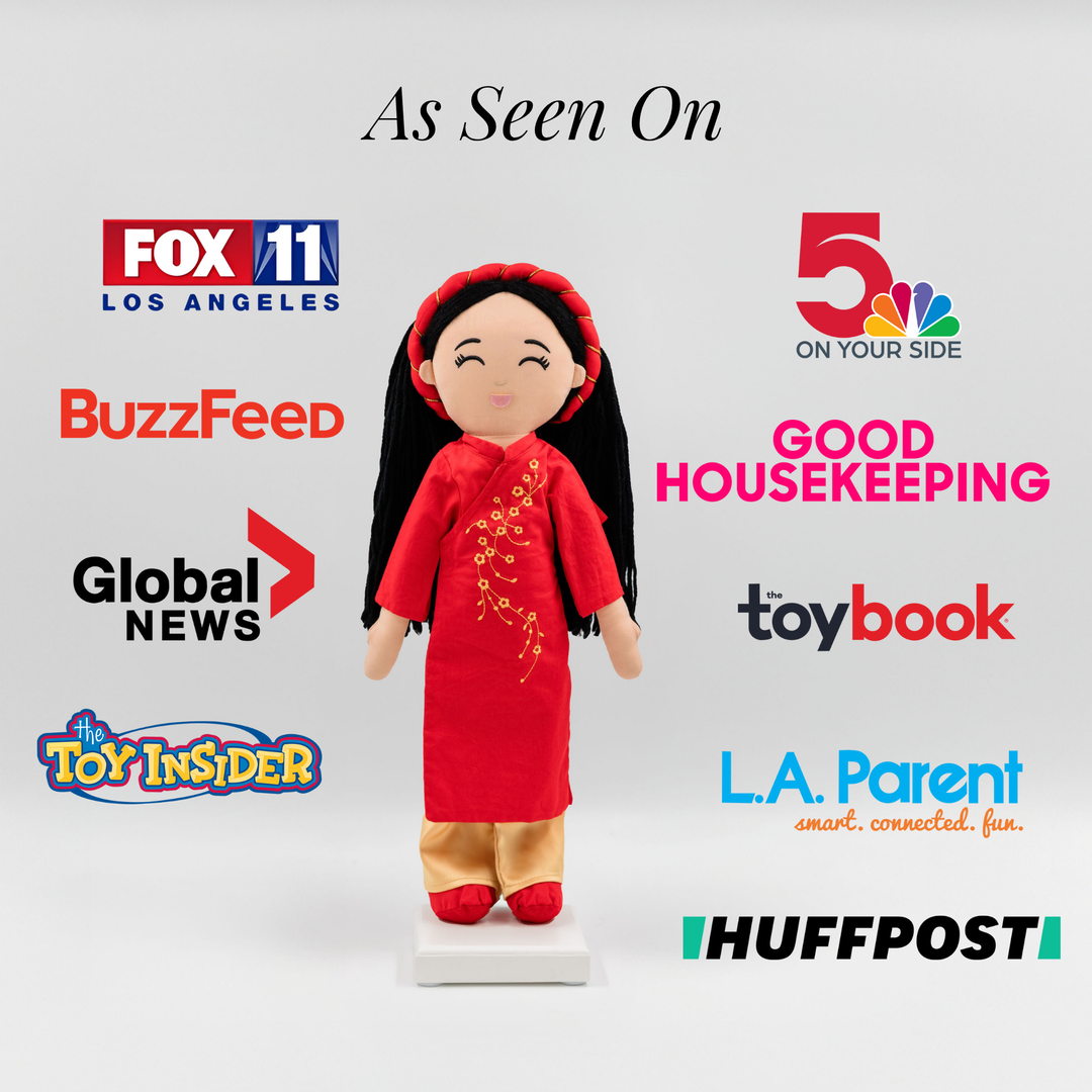 Vietnamese 'Hoa' Cultural Doll