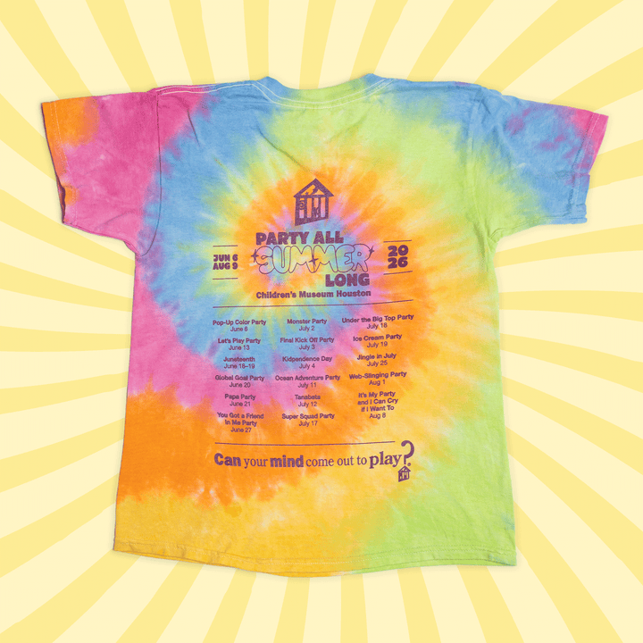 Party All Summer Long Tie-Dye Shirt