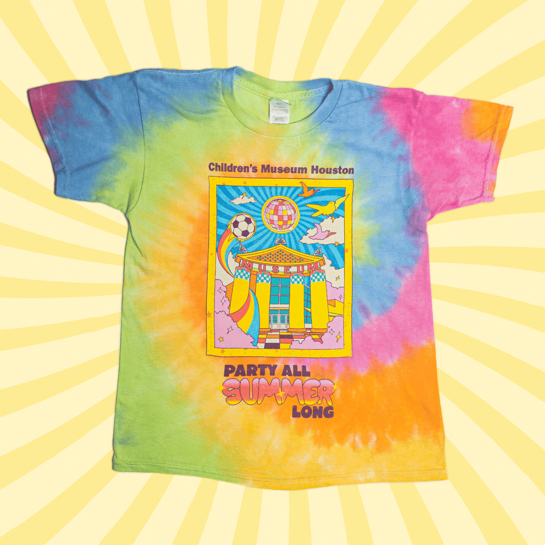 Party All Summer Long Tie-Dye Shirt