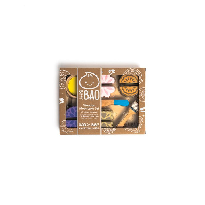 WOODEN MOONCAKE TOY SET