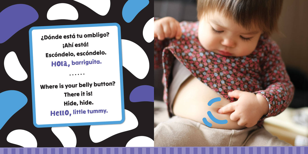 ¡Hola, barriguita! / Hello, Tummy!: Bilingual Spanish Board Book