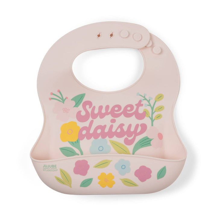 Silicone Bib Sweet Daisy