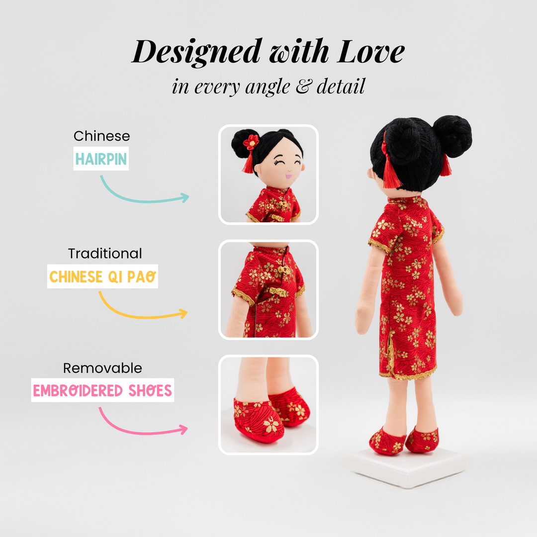 Chinese 'Mei' Cultural Doll
