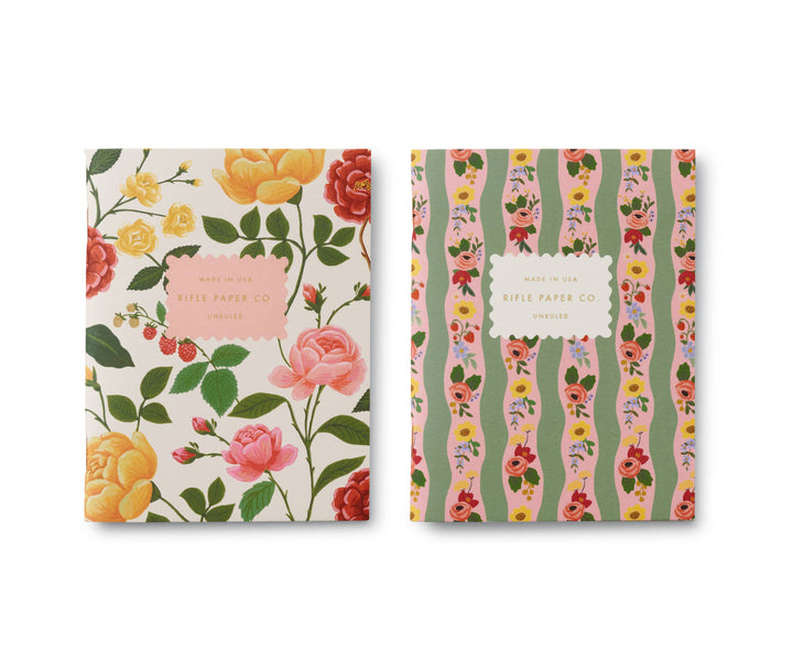 Pair of 2 Roses Pocket Notebooks