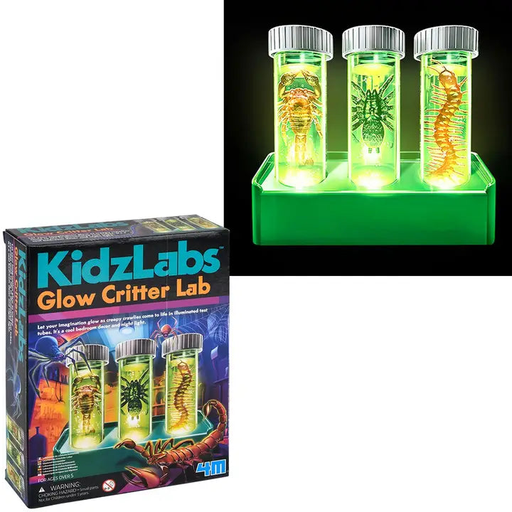 GLOW CRITTER LAB KIDZLAB