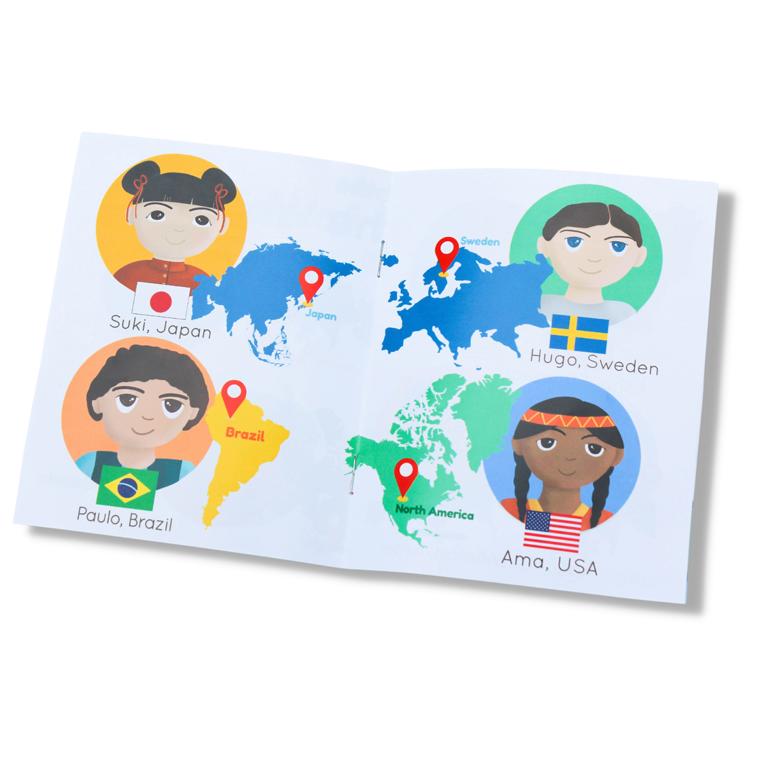 Kids of the World: Memory Game