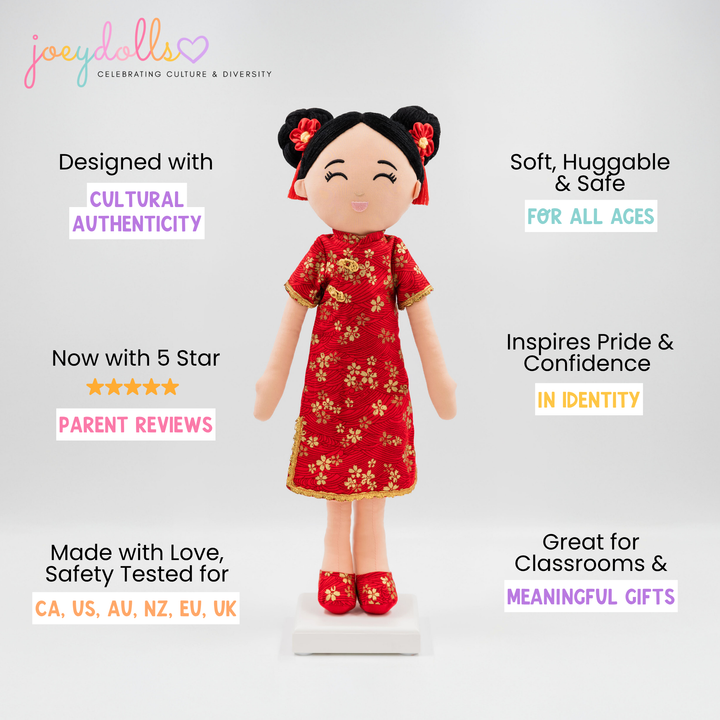 Chinese 'Mei' Cultural Doll