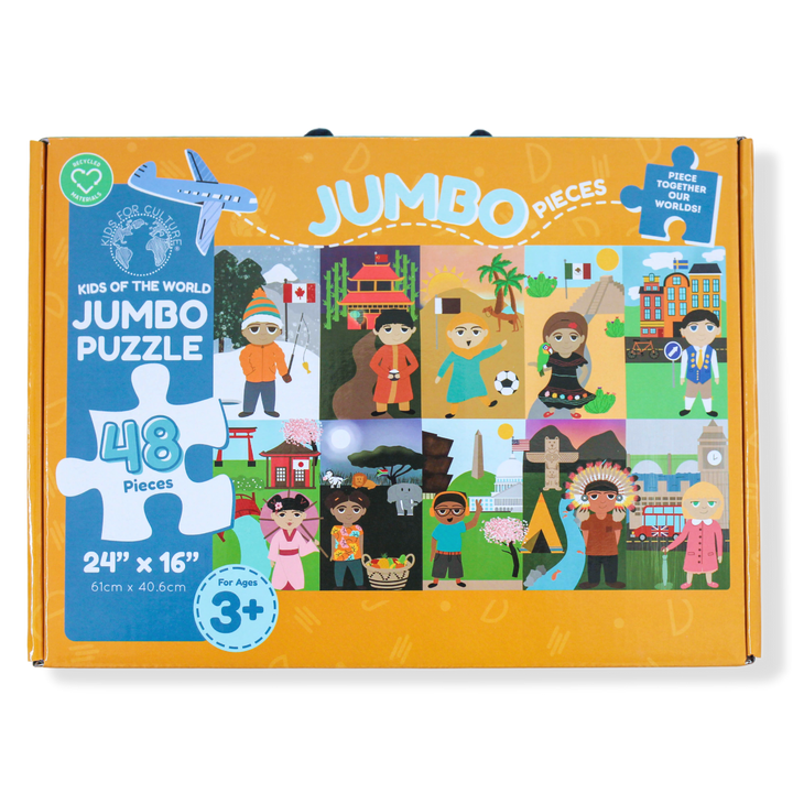 Kids of the World: Jumbo Puzzle - 48 Pieces | 123148