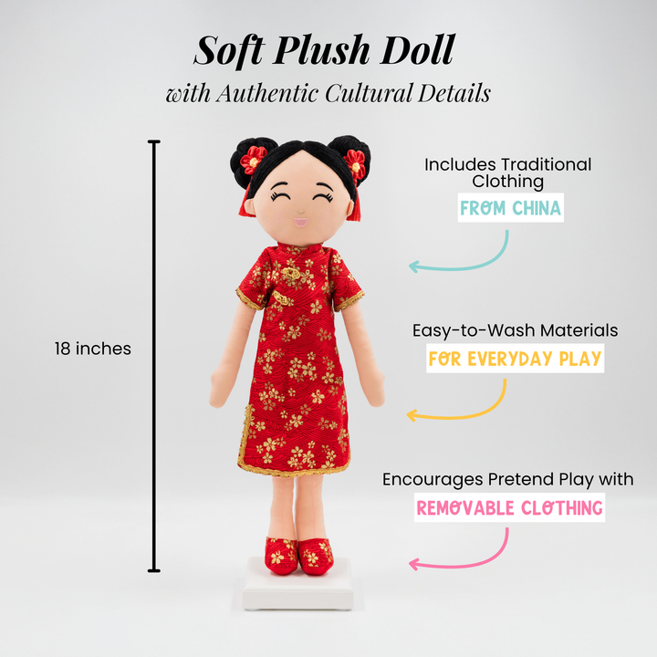Chinese 'Mei' Cultural Doll
