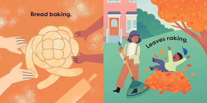 Rosh Hashanah: New Year, Gather Near (An Our Neighborhood Series Board Book for Toddlers Celebrating Judaism) by Leah Weber: Board Books; 22 pages / English