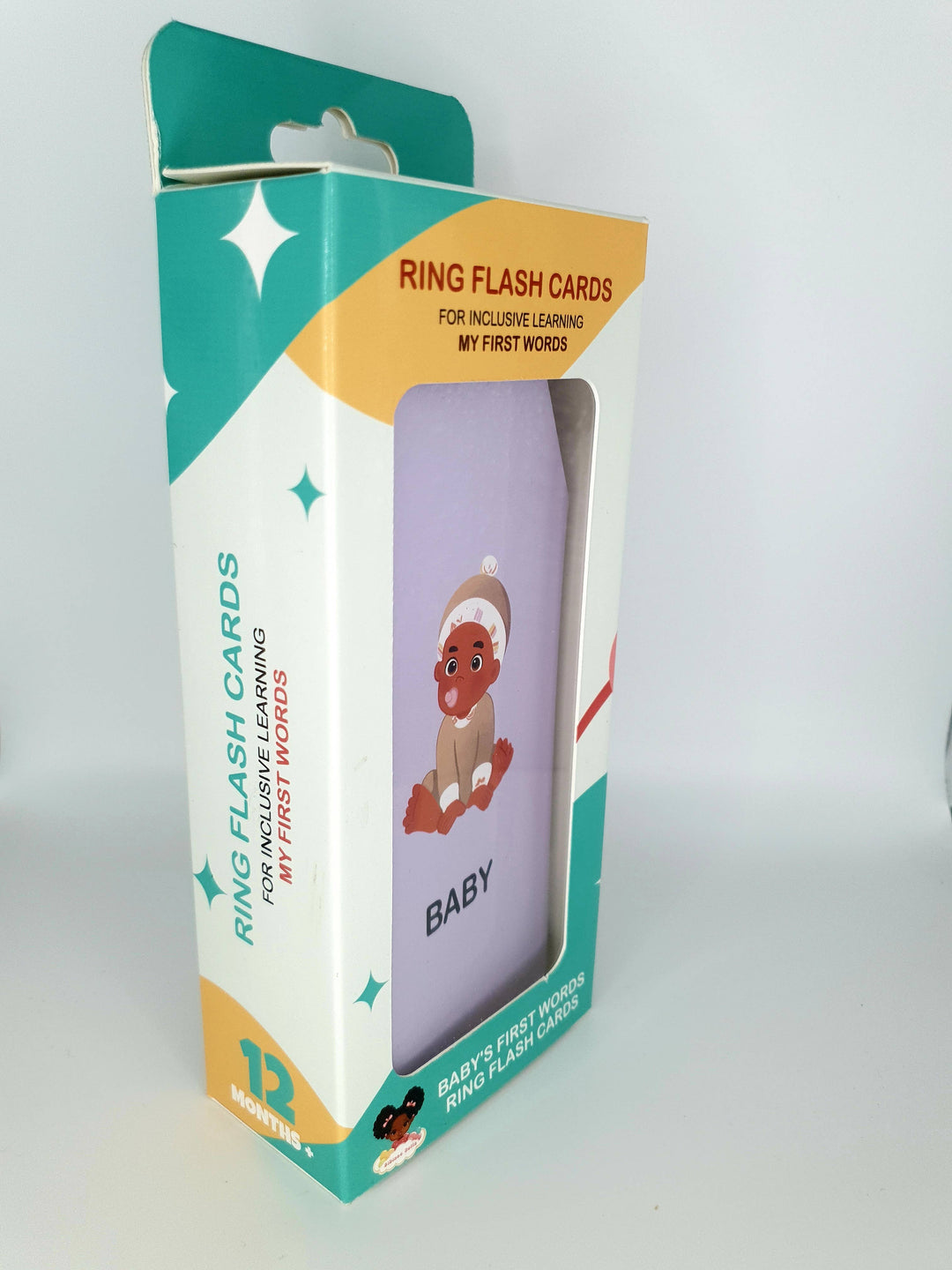 Multi Language Diversity Ring Flash Cards : My First Words