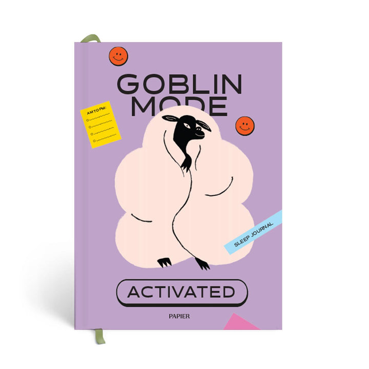 Goblin Mode A5 Hardcover Guided Sleep Journal