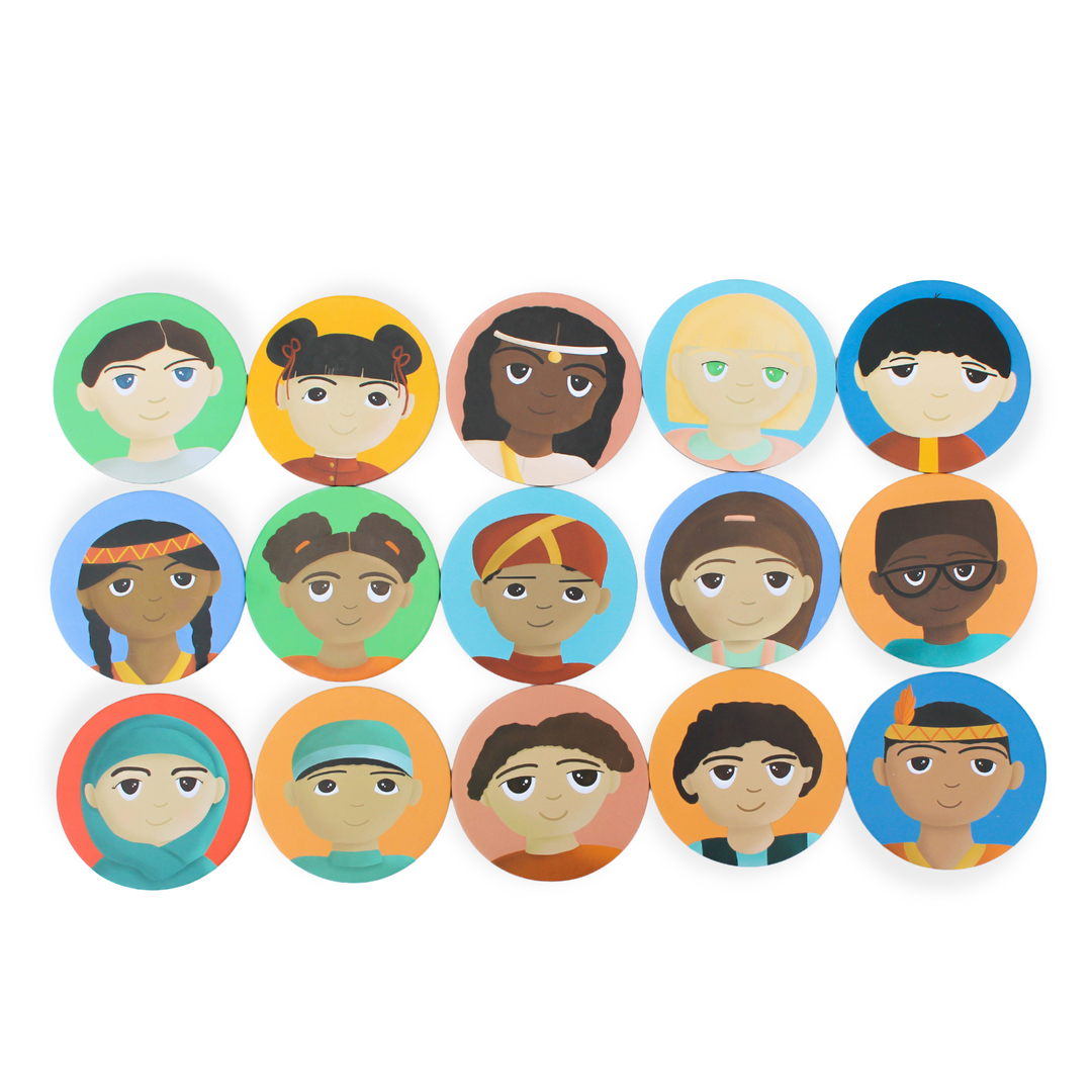 Kids of the World: Memory Game