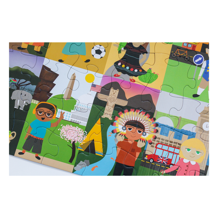 Kids of the World: Jumbo Puzzle - 48 Pieces | 123148