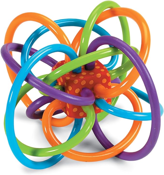 Winkle Rattle & Sensory Teether Toy