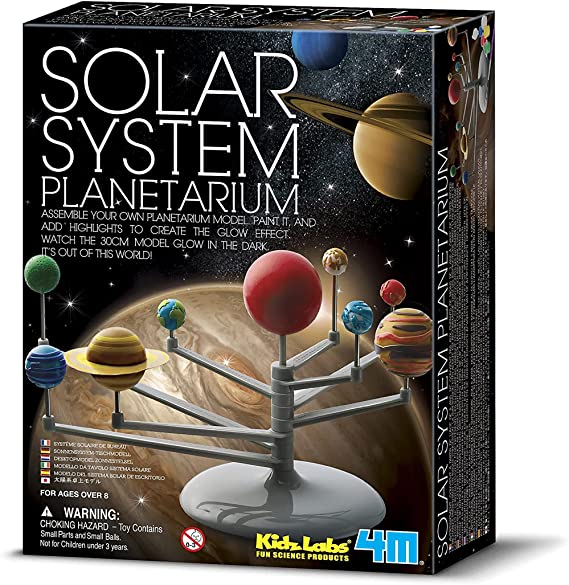 Solar System Planetarium Glow in the Dark Model