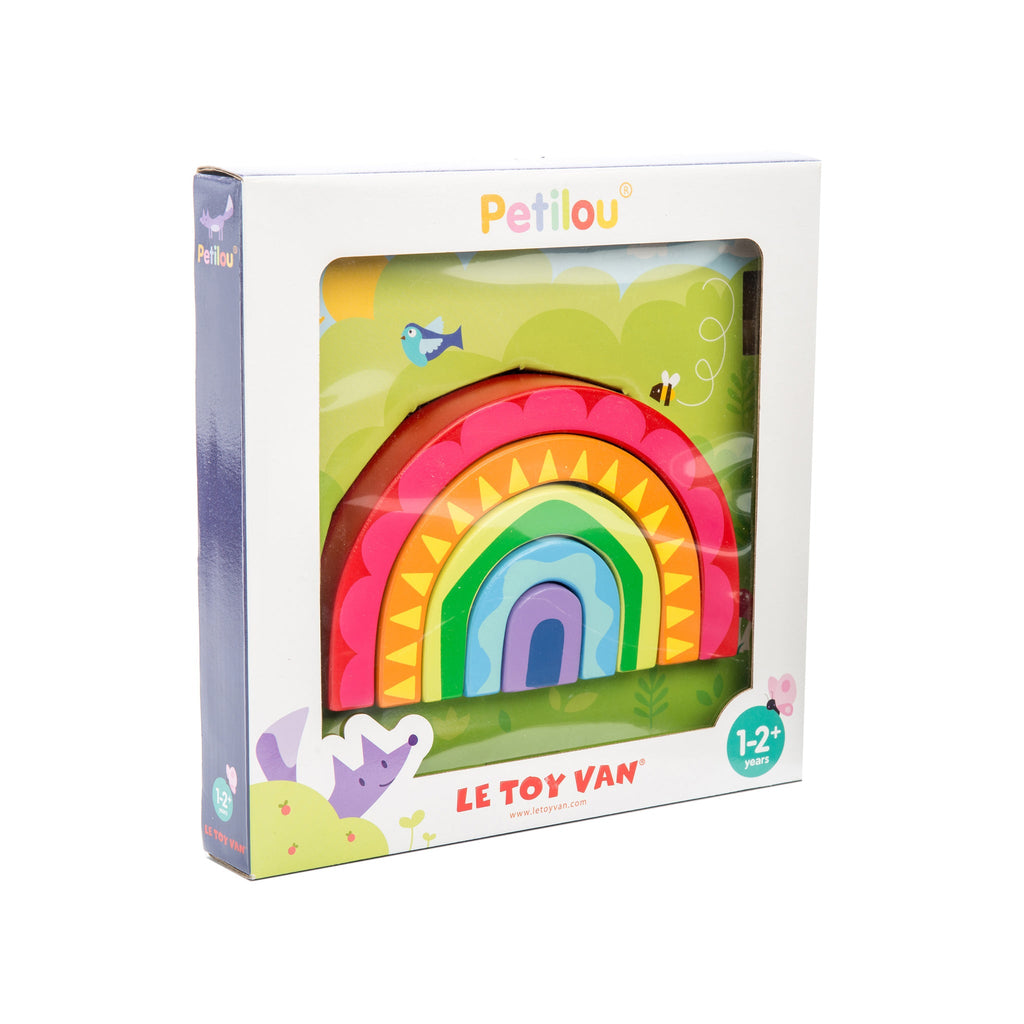 Le Toy Van: Petilou Rainbow Tunnel Stacker
