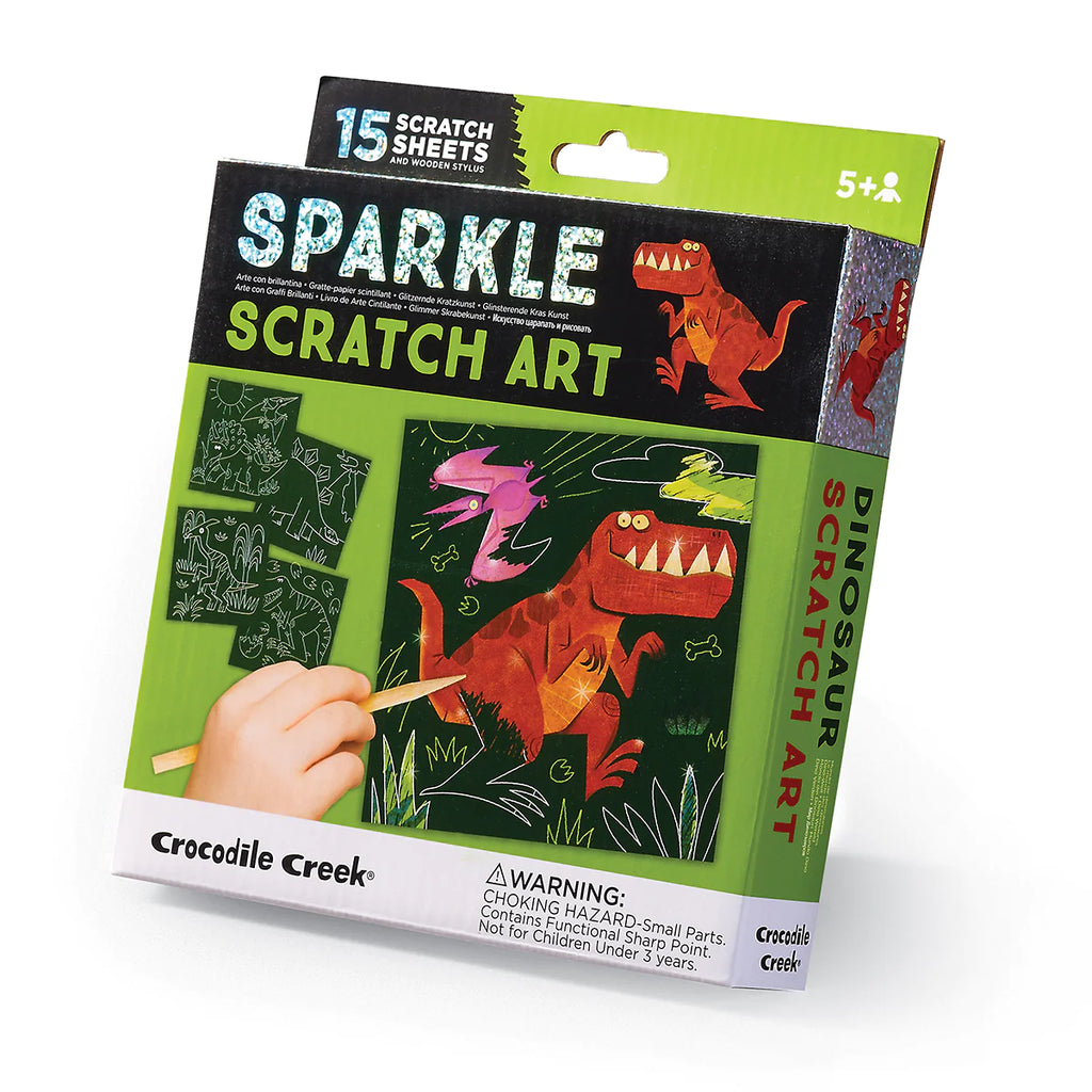 Sparkle Scratch Art